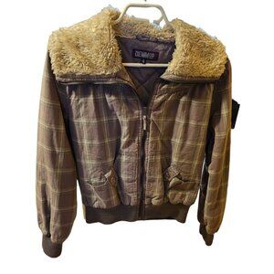 Vintage Denim & Co. Checkered Jacket